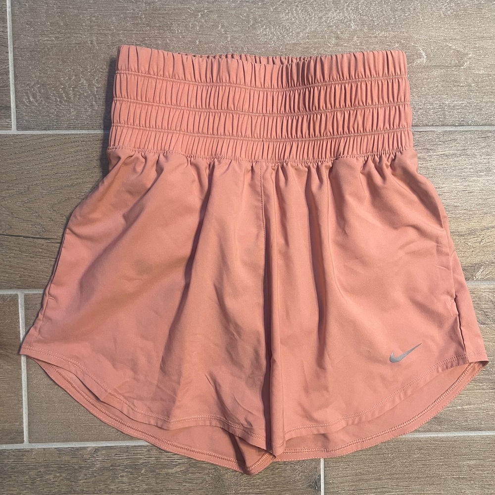 Nike Women's Athletic Shorts in Coral